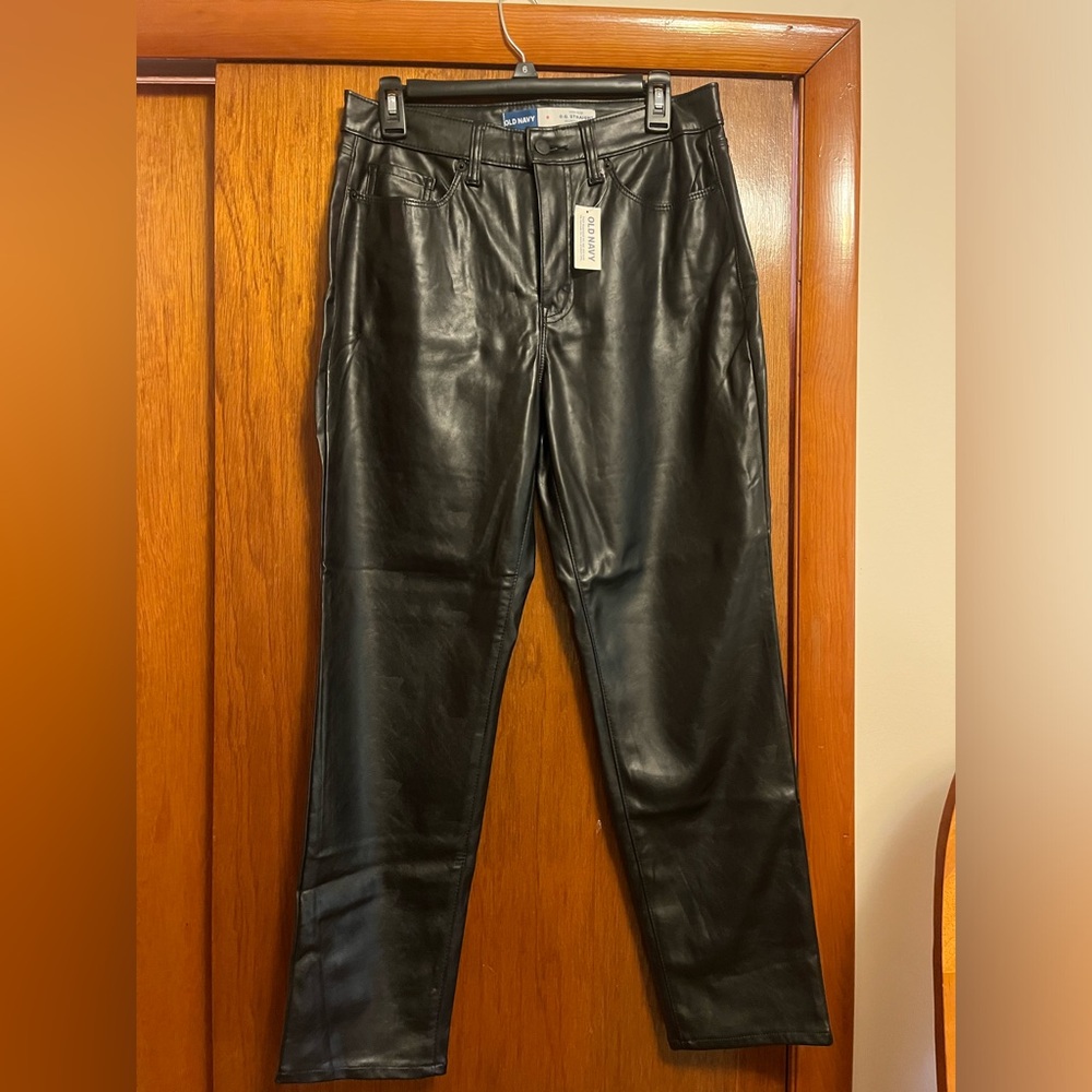 Old Navy Faux Leather Pants
